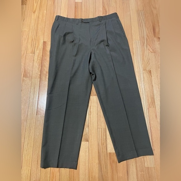 Ermenegilio Zegna Grey Men’s Dress Pants Size 40 - Picture 1 of 11
